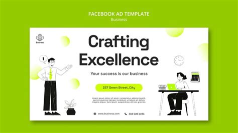 Free PSD | Business strategy facebook template