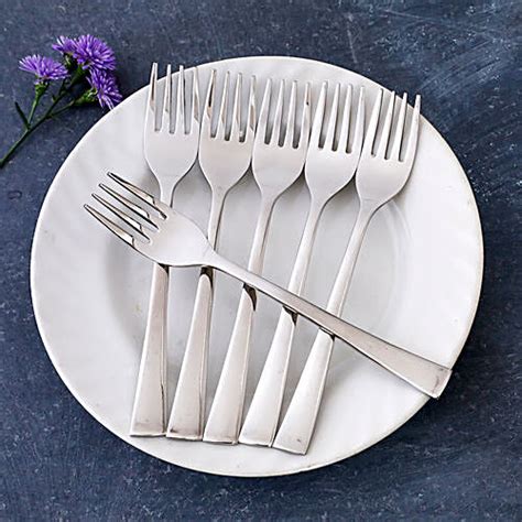 Buy FNS Slimline Stainless Steel Baby Fork Set Slbf06H Online At