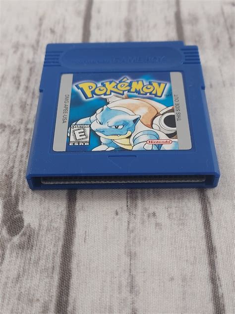 Pokemon Blue Version Authentic Game Boy Ebay