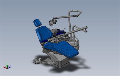 Solidworks医用牙齿治疗台 Solidworks 2014 模型图纸免费下载 懒石网