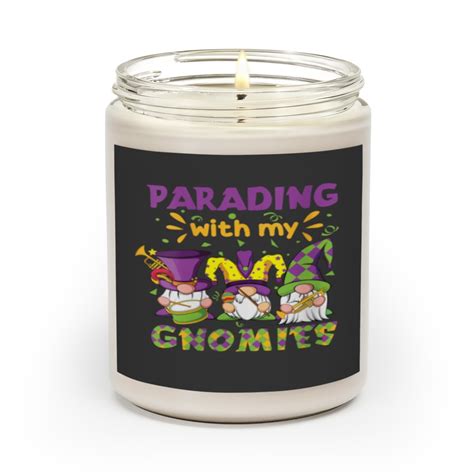 Parade Parading With Gnomes Festival Bead Mardi Gras Scented Candles Sold By Mililvtchomat Sku