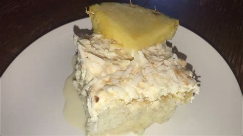 Pineapple Tres Leches Cake Recipe Youtube