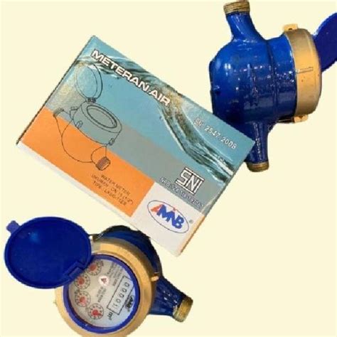 Jual Meteran Air Pdam Besi Bodi Besi Sni Meteran Air Water Meter