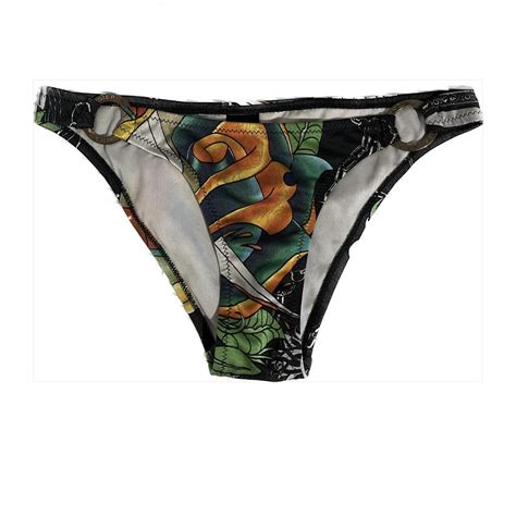 Vintage Ed Hardy Bikini Bottoms So Freaking Depop