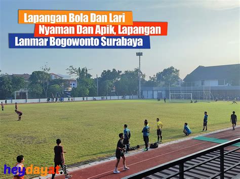 Lapangan Lanmar Bogowonto Tempat Olahraga Lari Sepakbola Di Surabaya