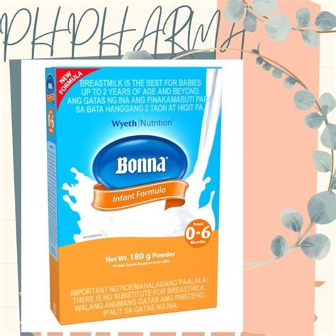 Bonna Infant Formula 0 6 Months 150g Lazada Ph