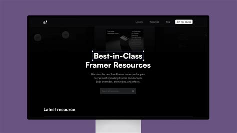 Framer University Best Free Framer Resources Fountn