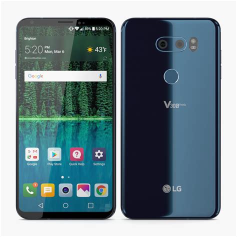 Lg V S Thinq Maroccan Blue D Model Ds C D Fbx Lwo Ma Obj