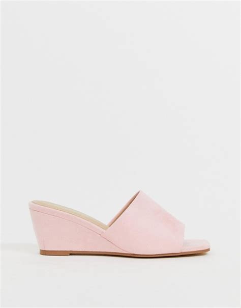 Glamorous Pink Wedge Sandals Asos Pink Wedge Sandals Pink Wedges