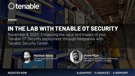 In The Lab With Tenable Ot Security November Tenable