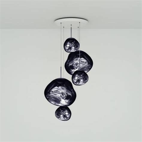 Tom Dixon Hängelampe Melt Large Round Ø 95 cm rauch Lampenwelt de