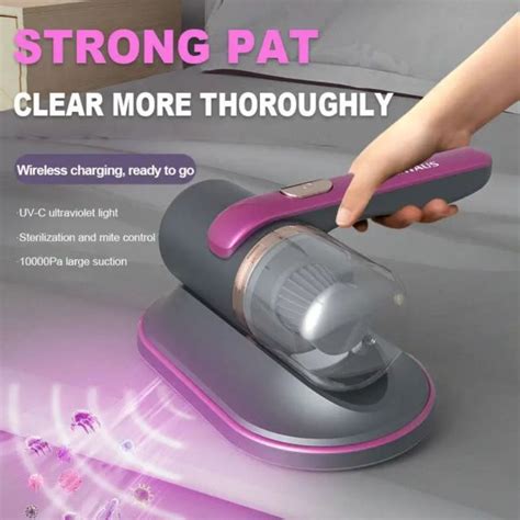 Tgradu With Uv Light Mite Remover Handheld Automatic Patting Function