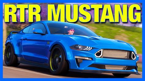 Forza Horizon 4 RTR MUSTANG CUSTOMIZATION YouTube