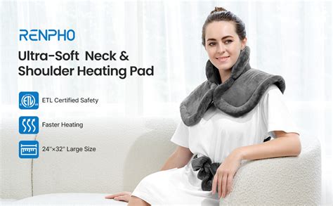 RENPHO Electric Heating Pad For Back 24x32 Large ETL Certified