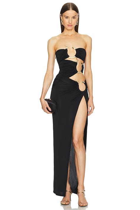 Michael Costello X Revolve Nathaly Maxi Dress In Black Revolve