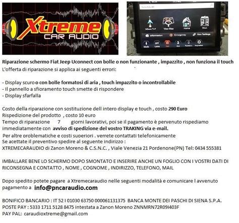 Riparazione Sostituzione Schermo Rotto Su Jeep Compass Xtremewebshop