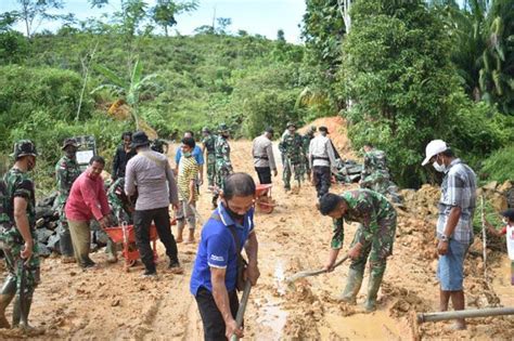 TNI Berharap TMMD Tumbuhkan Jiwa Persatuan Dan Gotong Royong Di Masyarakat