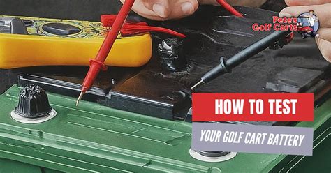 How To Test Golf Cart Batteries