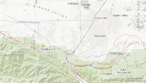 Small Earthquake Rattles The Town Of Wrightwood Sunday