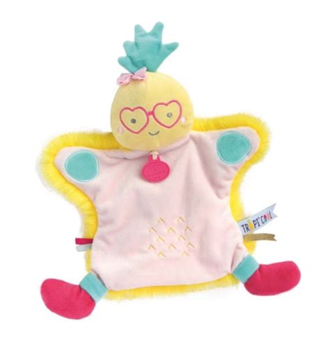 Doudou Et Compagnie Marionnette Ananas Tropi Cool Livraison Gratuite