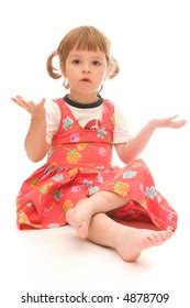 Cute Little Girl Eating Chocolate Ice Stock Photo 4878709 | Shutterstock