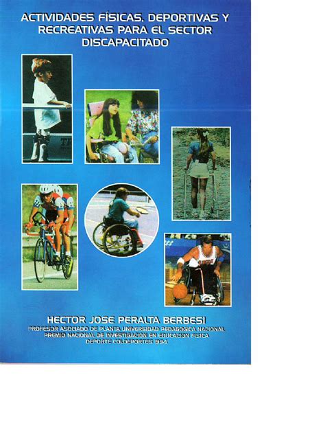 Pdf Actividades Fisicas Deportivas Y Recreativas Para El Sector