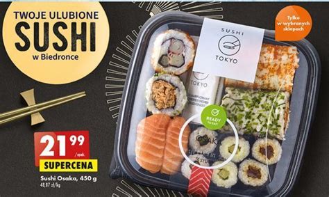 Promocja Sushi Osaka Tokyo Biedronka