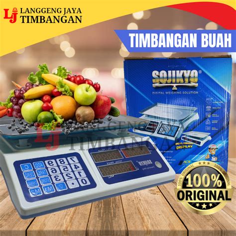 Jual Timbangan Digital Buah Sembako 30KG SOJIKYO Shopee Indonesia