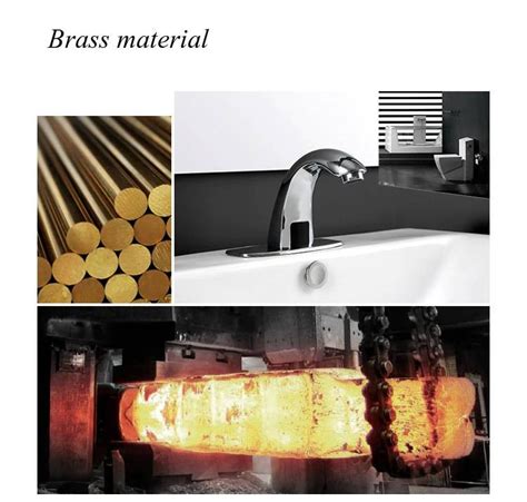 Luxury Hot Cold Bathroom Automatic Touch Free Sensor Faucets Water Saving Inductive Electric