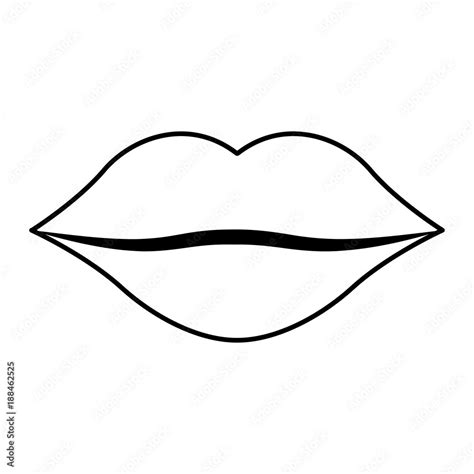 Cartoon Images Kiss Lips Clipart Black And White Lipstutorial Org