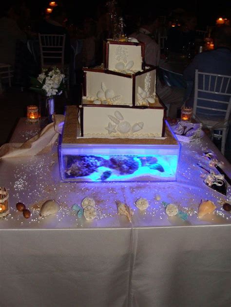 Saltwater Sea Life Cake Wedding Cool Wedding Cakes Beautiful