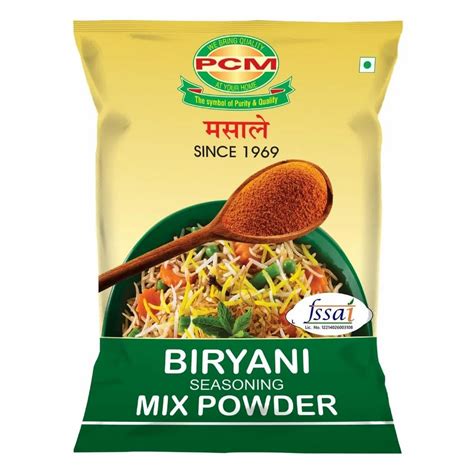 Kg Pcm Biryani Mix Powder Packaging Type Pouch At Rs Kg In Jaipur