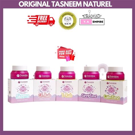 Balm Tasneem Naturel Untuk Bayi I Set Lena Set Demam Set Kulit