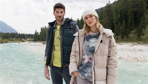 Camp David Soccx Steppjacke Mit Coating Und Zip Anh Nger Khale Green