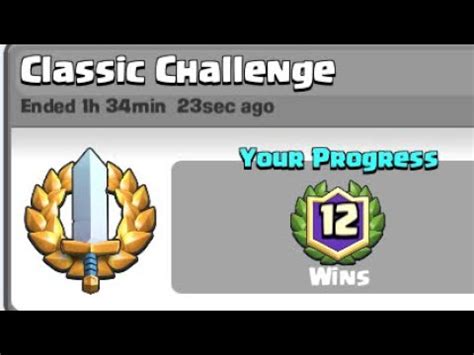 The Best Deck To Win Your First Classic Challenge Youtube