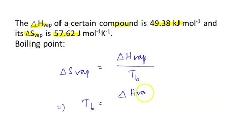 SOLVED Question 7 Of 14 The AH Of A Certain Compound Is 49 38 KJ Mol 1