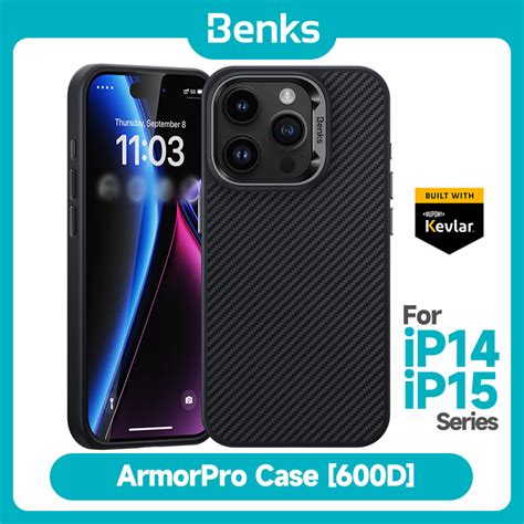 Benks Official Benks MagClap ArmorPro Case Built With Kevlar 600D For