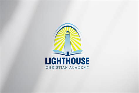 Lighthouse Christian Academy logo options – Beautiful Idea Graphics