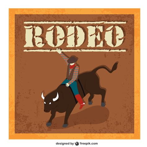 Vector Dibujo De Rodeo Descargar Vectores Gratis