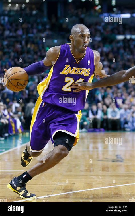 07.02.2013. Boston, Mass. Los Angeles Lakers shooting guard Kobe Bryant ...