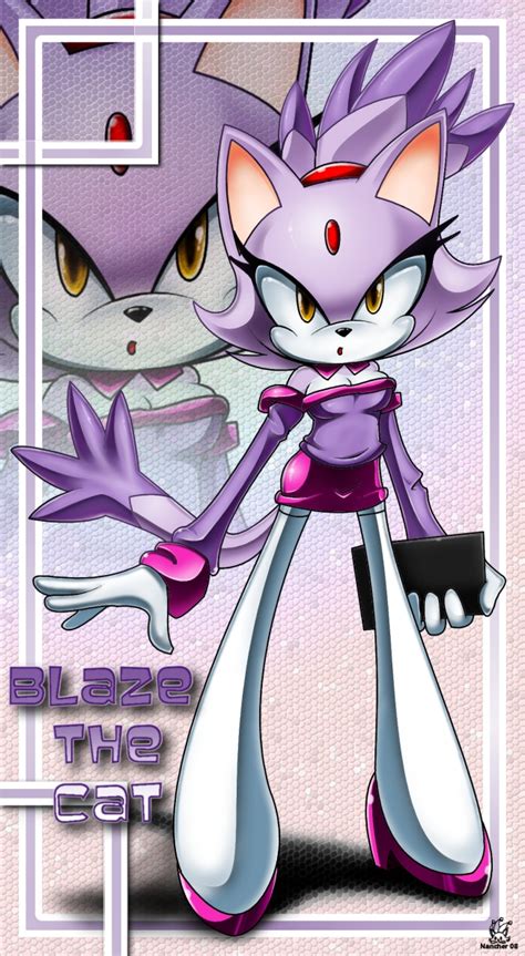 Blaze The Cat By Nancher On Deviantart