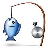 Fishing Pole And Fish Emoji - Copy & Paste - EmojiBase!