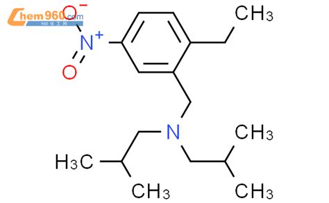 63789 13 9 Benzenemethanamine 2 Ethyl N N Bis 2 Methylpropyl 5 Nitro