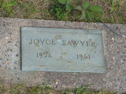 Joyce Barbara Sawyer 1924 1961 Mémorial Find a Grave