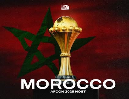 Officiel Le Maroc pays hôte de la Coupe dAfrique des Nations 2025