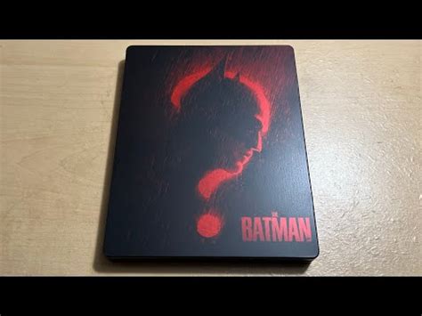 The Batman Best Buy Exclusive 4K Ultra HD Blu Ray SteelBook Unboxing