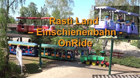 Rasti Land Einschienenbahn OnRide Frontseat POV Rastiland 2016