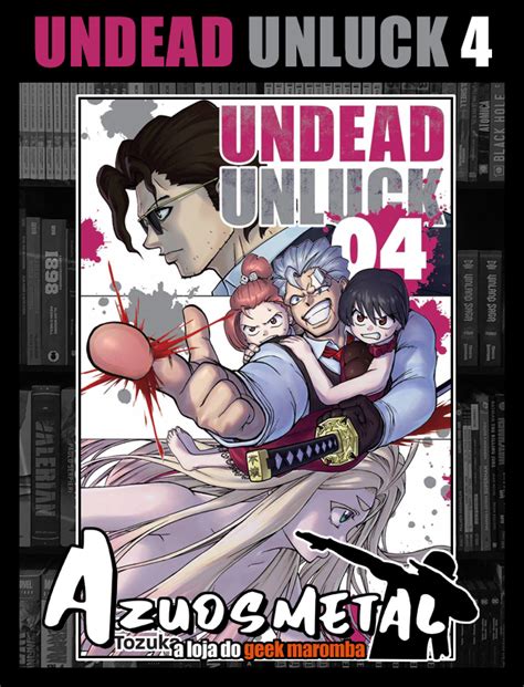 Undead Unluck Vol 4 Mangá Panini Azuosmetal