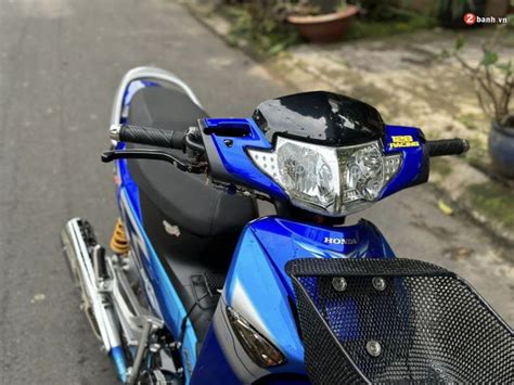 Honda Supra X Jubah Biru Pakai Sok Ohlins Dan Pengereman Brembo