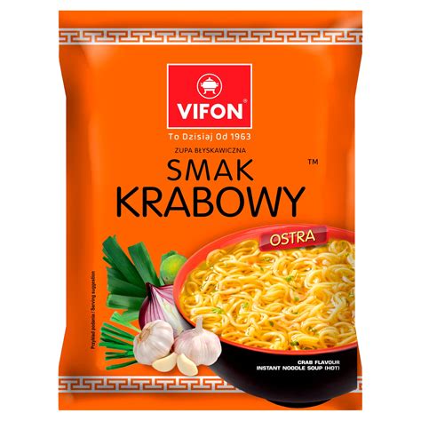 Vifon Zupa błyskawiczna smak krabowy 70 g 12196870773 Allegro pl